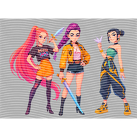 Demon Hunter Girls-LM 370